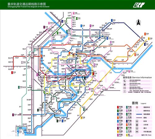 重庆轨道交通在建里程为75.1公里:二号线延伸