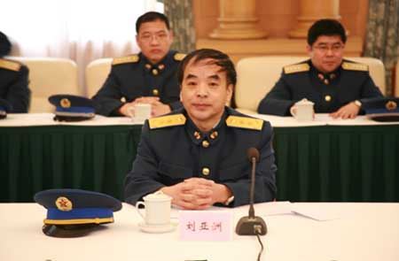 凤凰卫视军情观察室刚刚报道:国防大学政委刘