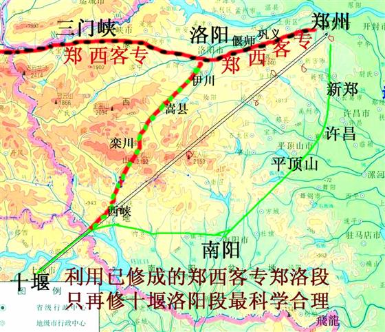 郑渝铁路直线的科学性和难度