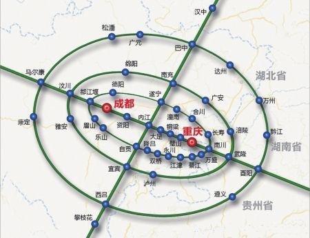 发改委审批通过成渝经济区区域规划
