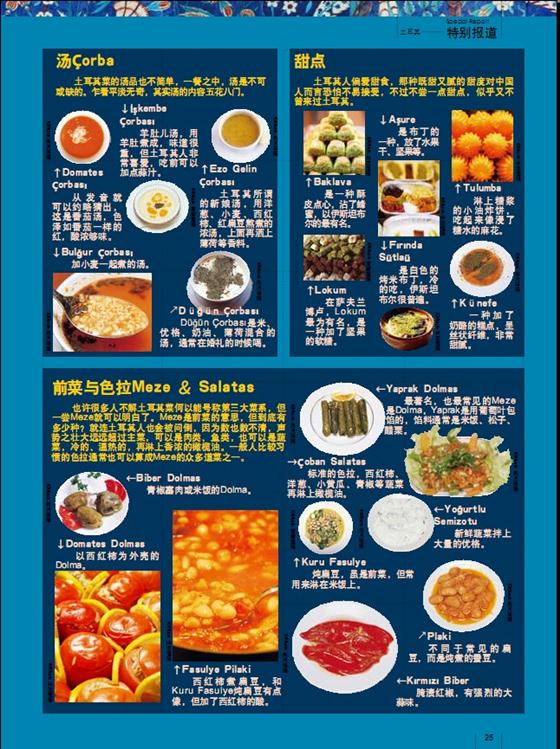 打开世界第三大菜系的食物密码--土耳其美食(二