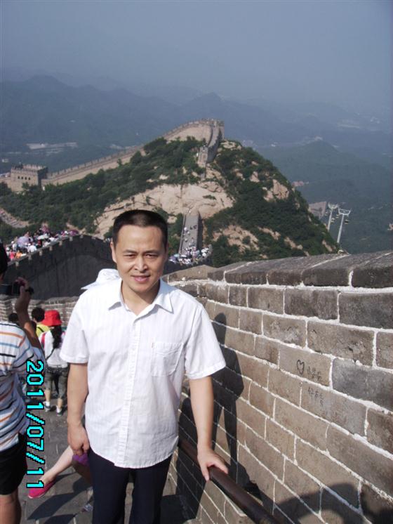 在长城上看三一鈥溞谢呙赔