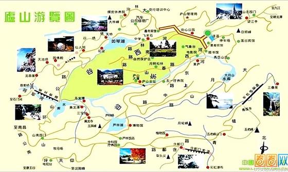 庐山旅游景点示意图 来源 网络庐山黄龙寺简介庐山黄龙寺坐落于庐山