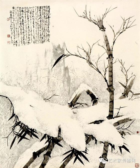 杨志立:湖州竹派 修为崛起 四川著名画家杨志立专攻湖州竹派墨竹三