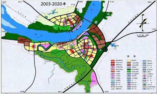重庆白沙镇城区规划图