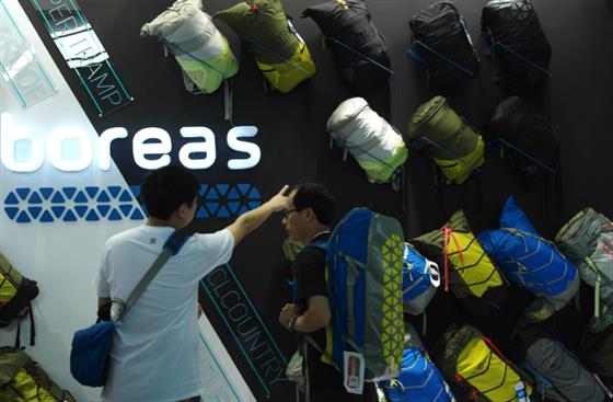 参会者现场体验BOREAS“北风之神”旗下产品