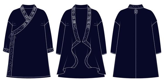 黄胤然首倡诗装汉服