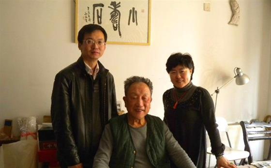 学生们前来拜访陆国家老师