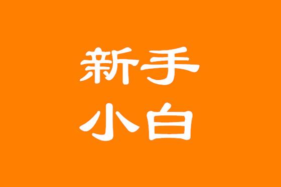 新手小白