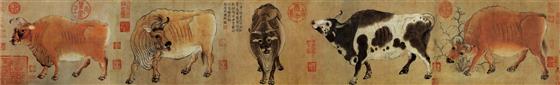12-2《五牛图》  唐  韩滉.jpg