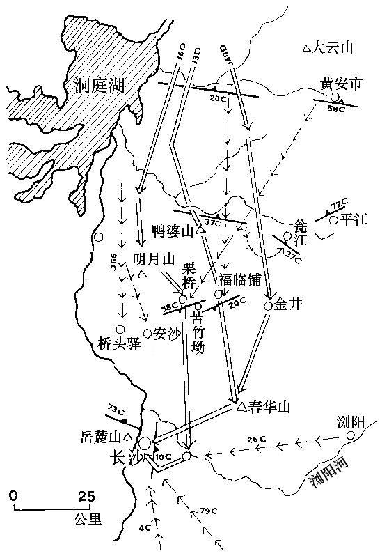 长沙保卫战作战图图片